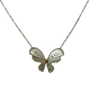 Tiffany Love Bugs Butterfly Necklace Gold